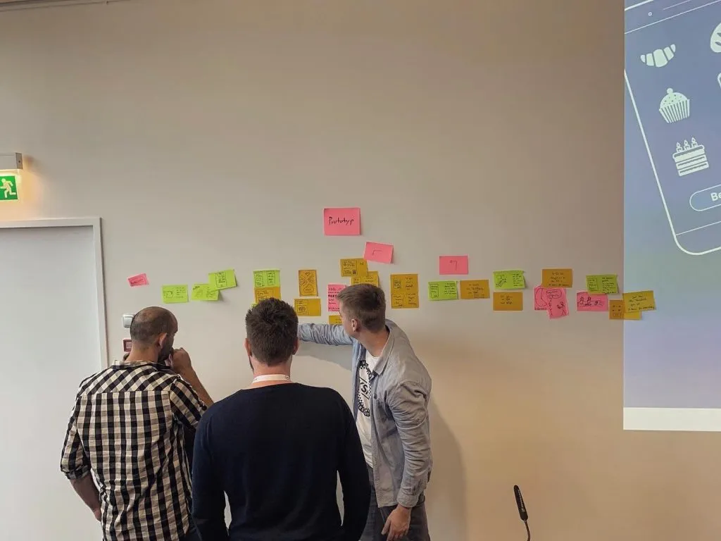 Jan Fischer präsentiert Designsprint