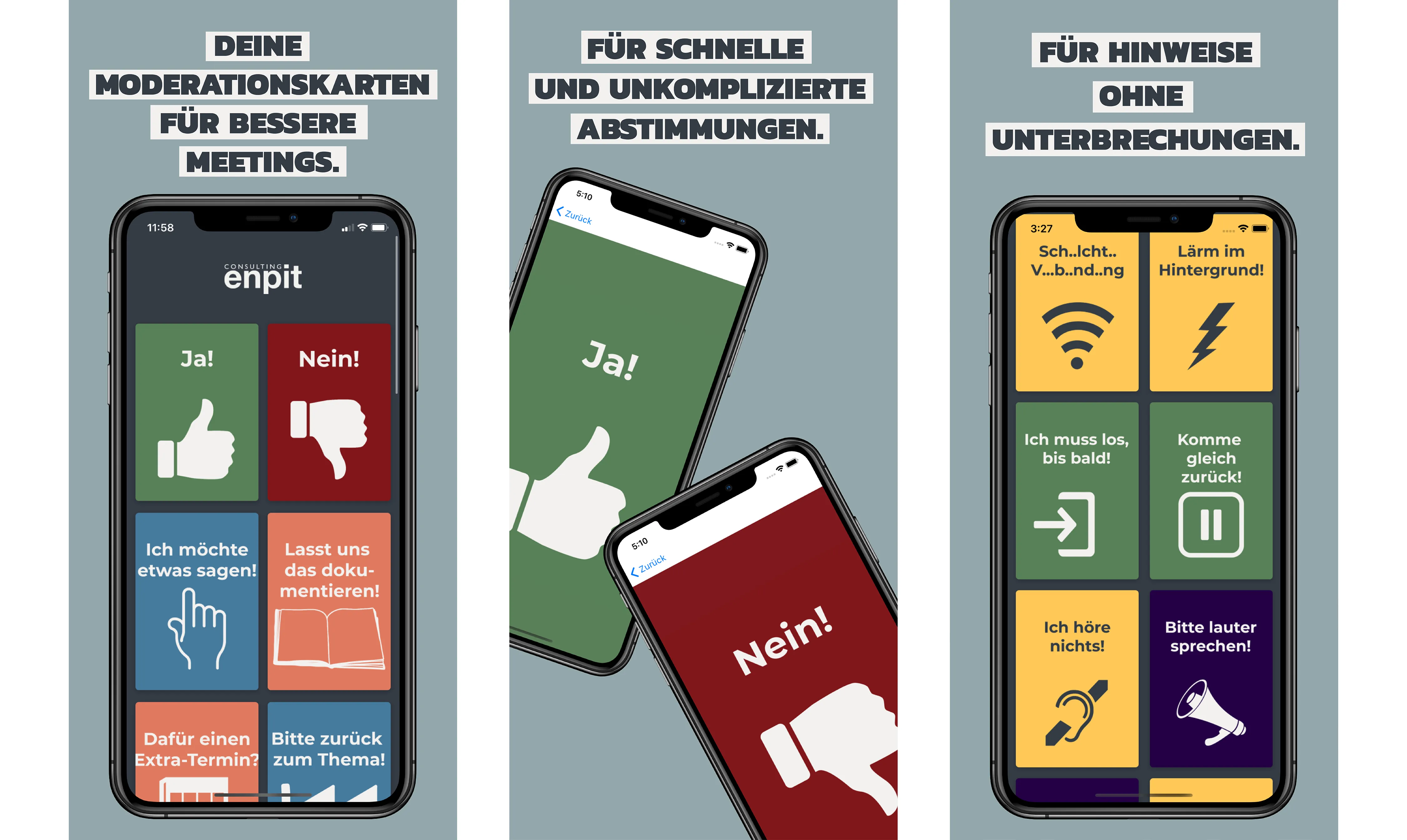 Vorschaubilder aus dem Appstore