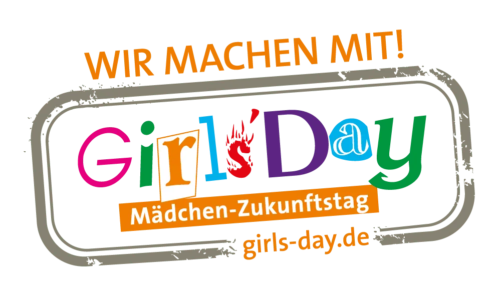 Siegel des Girls Days, denn enpit macht beim Girls Day mit