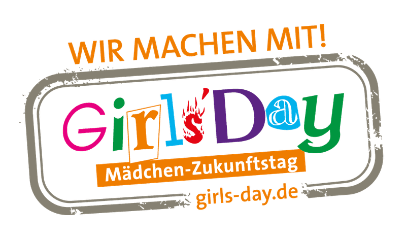 Siegel des Girls Days, denn enpit macht beim Girls Day mit